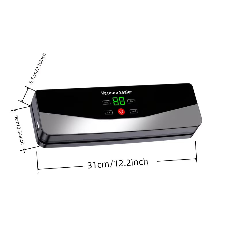 Premium Automatic Vacuum Food Sealer Machine | Dry & Moist Food Preservation