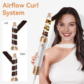 7-in-1 Professional Hair Styler & Airwrap | Multi-Function Hair Dryer, Curler & Volumiser