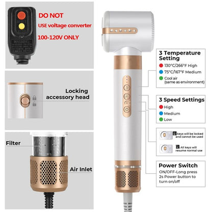 7-in-1 Professional Hair Styler & Airwrap | Multi-Function Hair Dryer, Curler & Volumiser