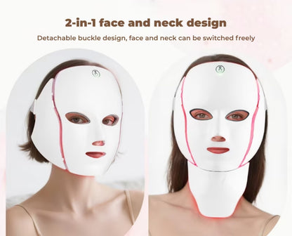 7-In-1 Face And Neck LED Mask