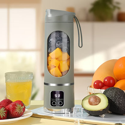 Portable USB Rechargeable Blender & Juicer | Personal Smoothie Maker with Digital Display
