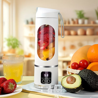Portable USB Rechargeable Blender & Juicer | Personal Smoothie Maker with Digital Display