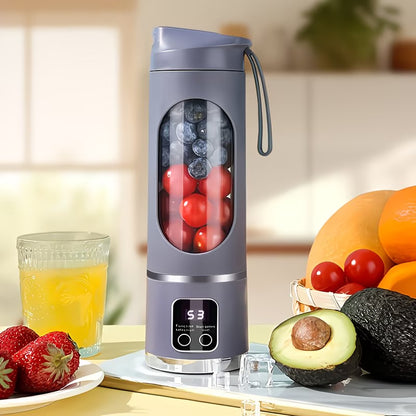 Portable USB Rechargeable Blender & Juicer | Personal Smoothie Maker with Digital Display