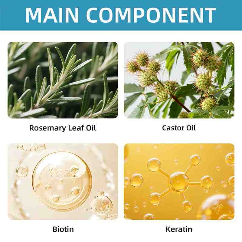 Rosemary and Castor Hair Oil