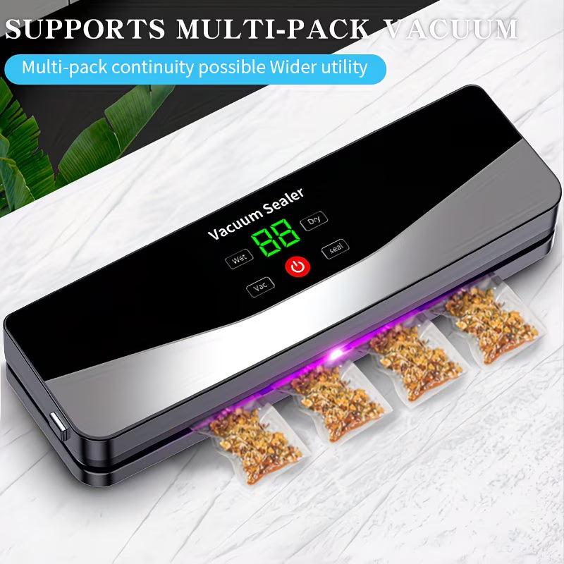 Premium Automatic Vacuum Food Sealer Machine | Dry & Moist Food Preservation