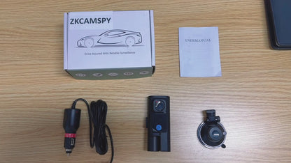 Dual Lens HD Dash Camera | 1080P Front & Interior Car Camera with Night Vision